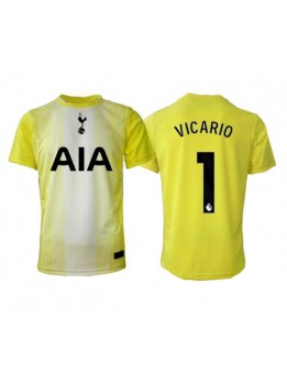 Tottenham Hotspur Guglielmo Vicario #1 Målvakt Replika Tredje Kläder 2025-26 Kortärmad